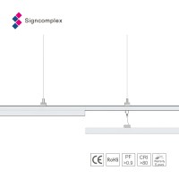 smd2835 hanging continuous Led linear light supermarkets, 5 years warranty